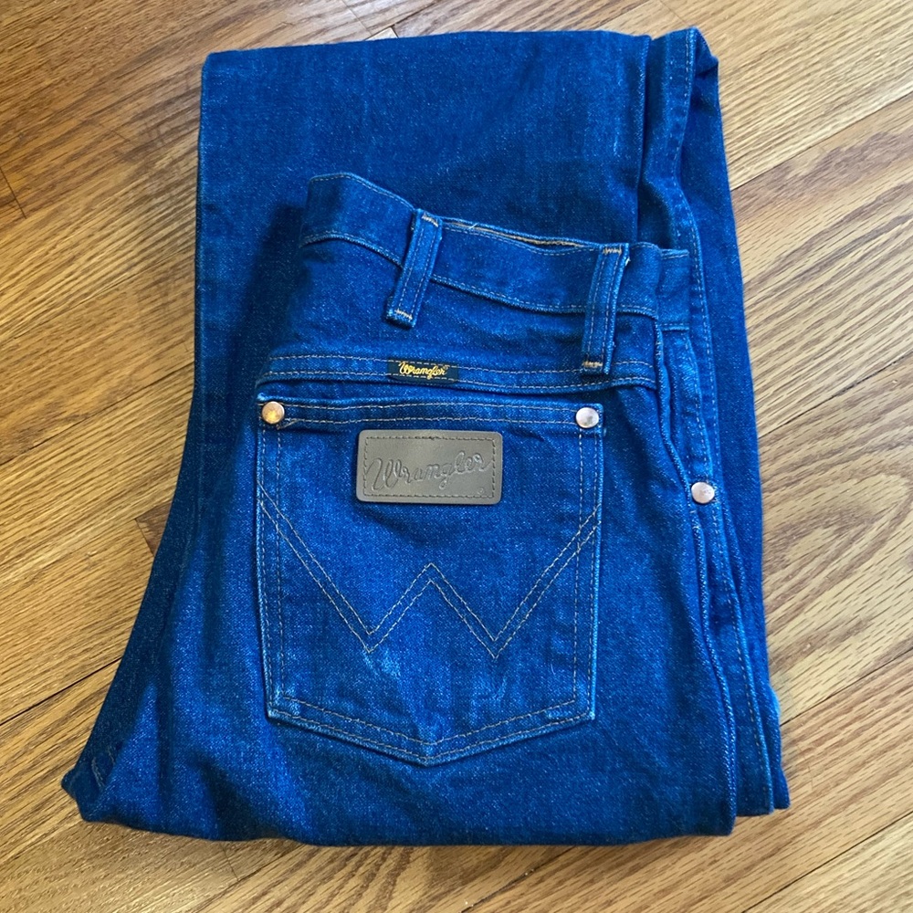 Mens cowboy cut wrangler jeans 29 x 34